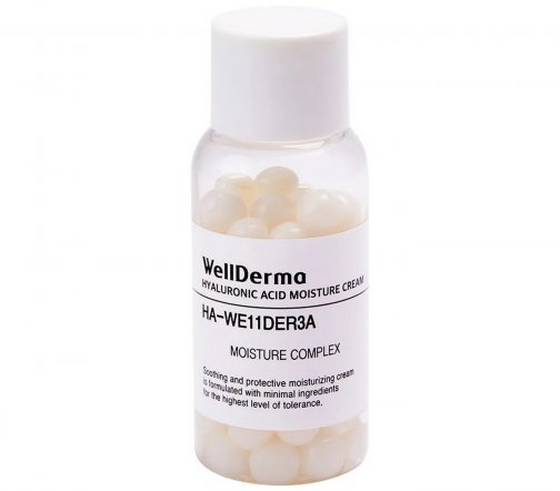 WellDerma Hyaluronic Acid Крем увлажняющий для лица в капсулах 20гр