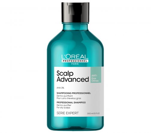 L'oreal Professionnel Scalp Advanced Шампунь очищающий для кожи головы склонной к жирности 300мл