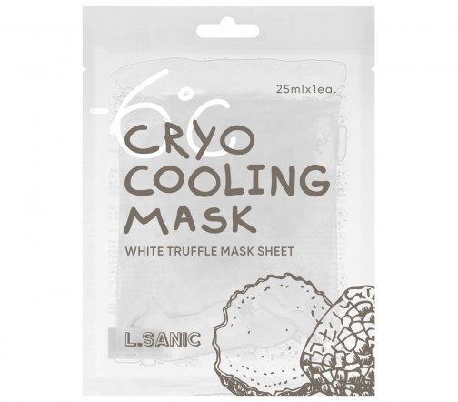 L.Sanic Cryo Cooling Маска тканевая охлаждающая с экстрактом белого трюфеля 25мл