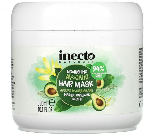 Inecto Naturals Маска для волос питание с экстрактом авокадо 300мл