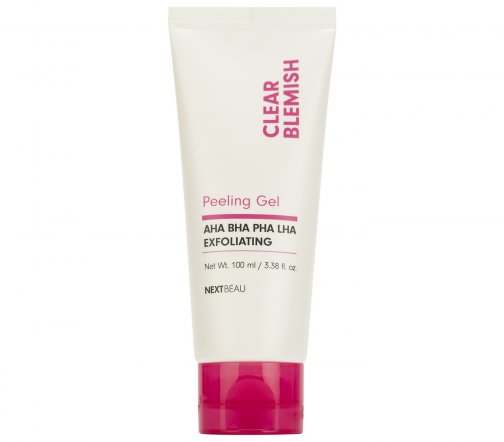 Nextbeau Clear Blemish Пилинг-гель для умывания с кислотами 100мл