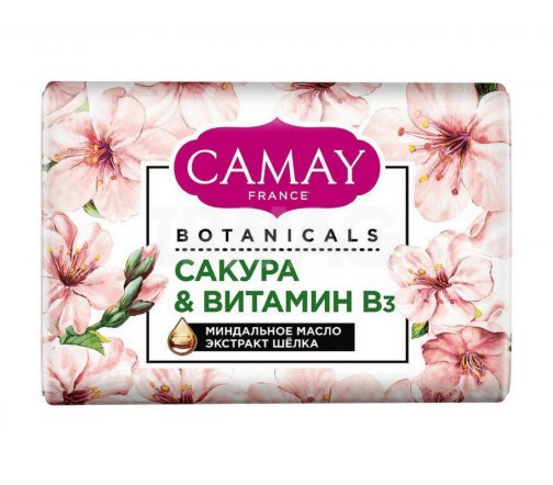 Camay Botanicals Мыло Японская сакура 85гр