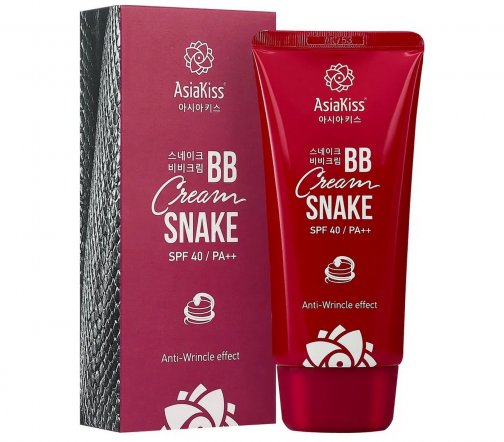AsiaKiss Snake Крем-BB с пептидом змеинного яда 60мл