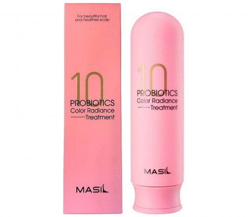 Masil 10 Probiotics Color Radiance Бальзам с пробиотиками для защиты цвета 300мл