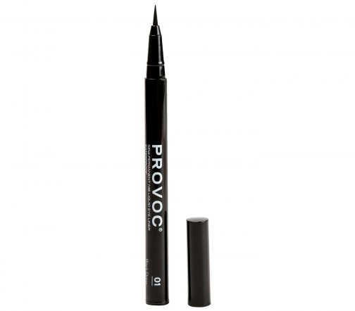 Provoc Подводка-фломастер для глаз Nib Liquid Waterproof 01