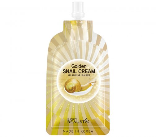 Beausta Golden Snail Крем для лица 15мл