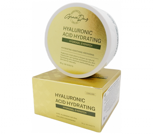 Grace Day Hyaluron Acid Hydrading Патчи для глаз гидрогелевые с гиалуроновой кислотой 60шт