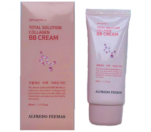 Alfredo Feemas Крем ВВ для лица Total Solution Collagen 50мл