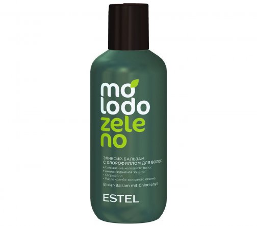 Estel Molodo Zeleno Бальзам-эликсир для волос с хлорофиллом 250мл
