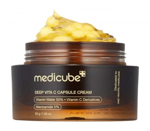 Medicube Deep Vita C Крем капсульный осветляющий с витамином С 55мл