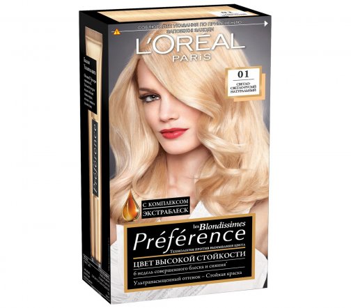 L'Oreal Paris Preference Краска для волос 01