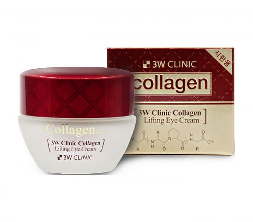 3W Clinic Collagen Lifting Крем для кожи вокруг глаз 35мл