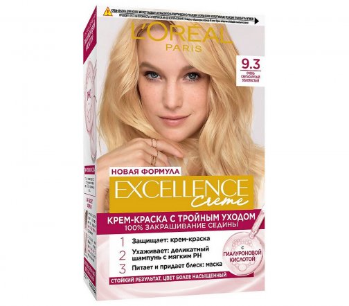 L'Oreal Paris Excellence Краска для волос 9.3 Очень светло-русый золотистый