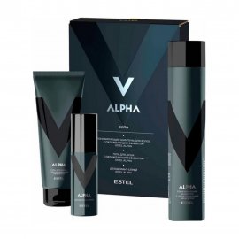 Estel Men Alpha Набор Сила Шампунь тонизирующий 300мл+Гель для душа 250мл+Дезодорант-спрей 100мл