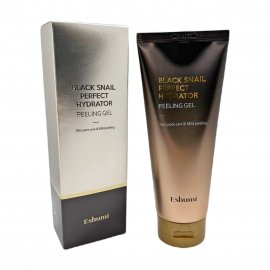 Eshumi Black Snail Perfect Пилинг-скатка ультраувлажняющая с муцином улитки 180мл