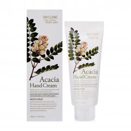 3W Clinic Pure Natural Крем для рук увлажняющий Acacia 100мл