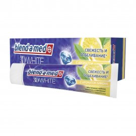 Blend-a-Med Паста зубная 3D White Свежесть лимона 100мл