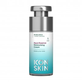 Icon Skin Крем-флюид увлажняющий для лица с пептидами и гиалуроновой кислотой Aqua Essence 30мл