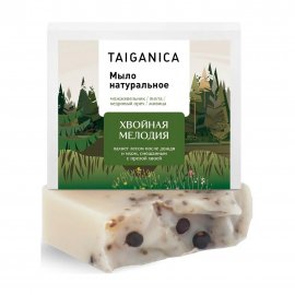 Taiganica Мыло натуральное Хвойная мелодия 90гр