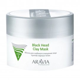 Aravia Professional Маска для глубокого очищения лица против черных точек 150мл