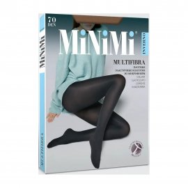 Minimi Колготки Multifibra 3D 70 den  (Кофейный)