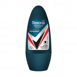 Rexona Men Усиленная защита Дезодорант-антиперспирант ролик Антибактериальный Невидимый 50мл