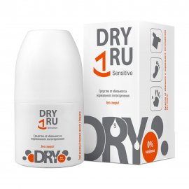 Dry Ru Sensitive (Ру Сенситив) Антиперспирант-ролик Средство от обильного потоотделения 50мл