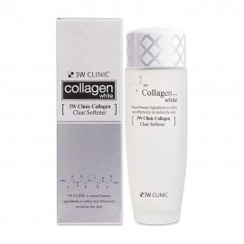 3W Clinic Collagen Clear Softener Тоник для лица осветляющий 150мл