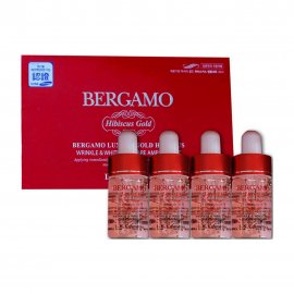 Bergamo Luxury Gold Набор Сыворотка антивозрастная с золотом и гибискусом