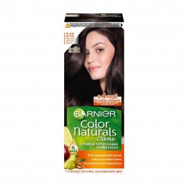 Garnier Color Naturals Крем-краска для волос 3.12 Ледяной темный шатен