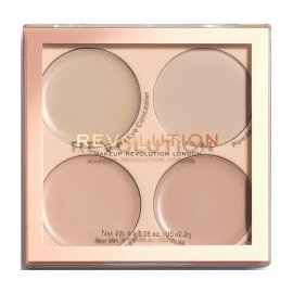 Makeup Revolution Палетка для макияжа лица Matte Base C1-C4