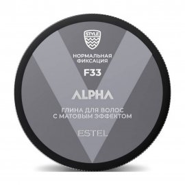 Estel Men Alpha Глина для укладки волос с матовым эффектом Нормальная фиксация 100мл
