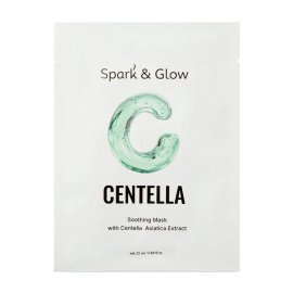 Spark'&Glow Маска тканевая для лица с центеллой 25мл
