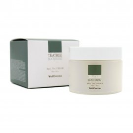 WellDerma Teatree Soothing Aqua Tox Крем для лица на основе чайного дерева 50мл
