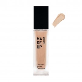 Make Up Factory Тональная сыворотка-основа с эффектом сияния Serum Foudation