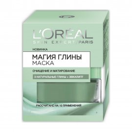 L'Oreal Paris Магия Глины Маска для лица Очищение и матирование 50мл