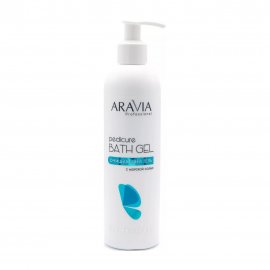 Aravia Professional Гель очищающий для ног с морской солью Pedicure Bath Gel 300мл