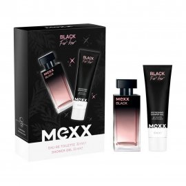 Mexx Black Woman Набор Туалетная вода 30мл+Гель для душа 50мл