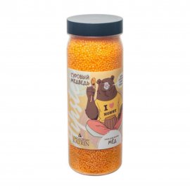 Laboratory Katrin Hipst Соль шипучая для ванны Суровый медведь Мед 400гр