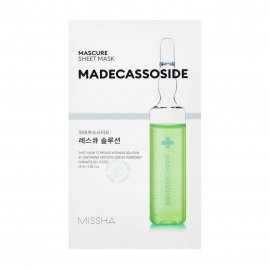Missha Mascure Маска тканевая восстанавливающая для ослабленной кожи лица Madecasoside 28мл