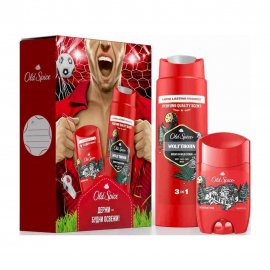 Old Spice Набор Wolfthorn Гель для душа и шампунь 250м+Дезодорант-стик 50мл