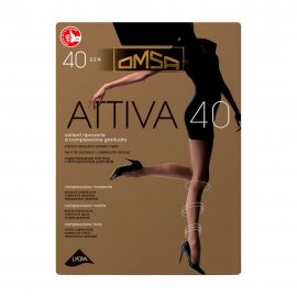 Omsa Колготки Attiva 40 den XL Nero