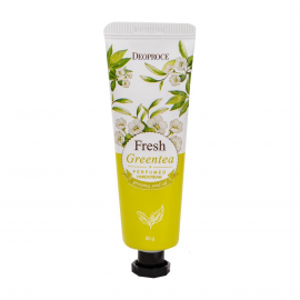 Deoproce Крем для рук Fresh Greentea Perfumed 50г
