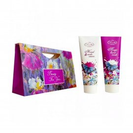 Liss Kroully Набор Beauty For You Крем для рук и ногтей 75мл+Маска для рук увлажняющая 75мл NY-2103