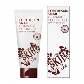 For The Skin Snail Gommage Пилинг-гель очищающий для лица с муцином улитки 180мл