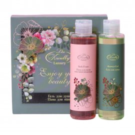 Liss Kroully Набор Enjoy Your Beauty Гель увлажняющий для душа 260мл+Пена для ванны 260мл