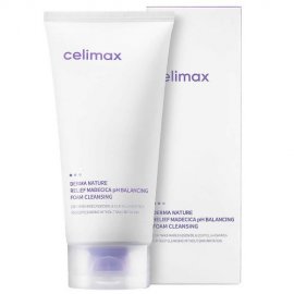 Celimax Derma Nature Relief Madecica pH Balancing Пенка слабокислотная очищающая