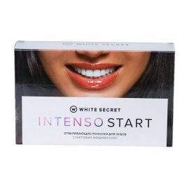White Secret Intenso Start Полоски отбеливающие для зубов Стартовый мощный курс 7 саше