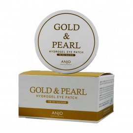 Anjo Professional Gold&Pearl Патчи для глаз гидрогелевые 60шт