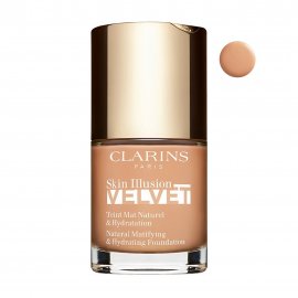 Clarins Тональный крем увлажняющий с матовым покрытием Skin Illusion Velvet